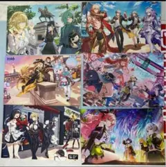 スタレ スターレイル 宮城 仙台 pop up ポストカード 6枚