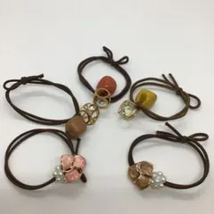 髪ゴム　ヘアゴム　おしゃれゴム　5個セット