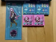 く*す様 巡音ルカ アクリルスタンド 缶バッジ プレートぬーどるストッパー