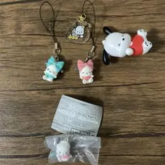 ポチャッコ５点セット　エモきゅん、すってんころりん等