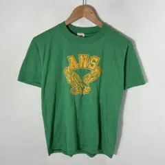 【本日限定】90s USA製 JERZEES アニマルプリントTシャツ M 緑