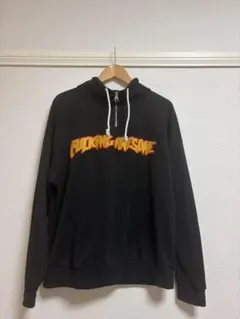 FUCKING AWESOME ハーフジップ パーカー ブラック Lのサムネイル