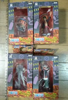 ワンピース リアルフィギュアキーホルダー ハロウィン 全4種