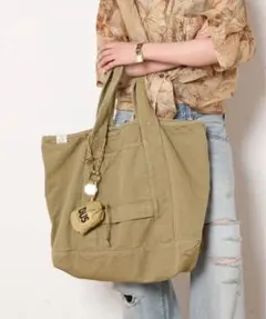 Sお値下げしました　TUDIO AMELIA AP STUDIO バッグ AP STUDIO トートバッグ 「La Hutte/ラ ユット」Logo tote Bag