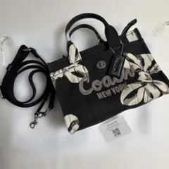 コーチ カーゴ トート バッグ リル・ナズ・Xコレクション キャット 