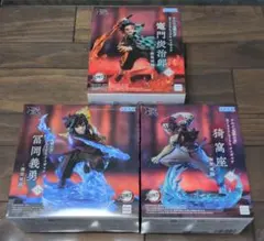 鬼滅の刃フィギュア 竈門炭治郎 冨岡義勇 猗窩座 セット