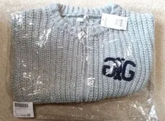 【タグ付き新品】GYDA　ショートニットカーディガン　Symmetryロゴ