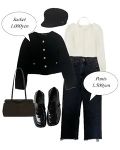 ZARA ストレートデニム ブラック