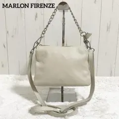 MARLON FIRENZE 2Way ショルダーバッグ レザー イタリア製