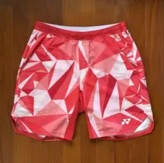 YONEX バドミントン 幾何学模様 ハーフパンツ 柄パン XOサイズ - メルカリ