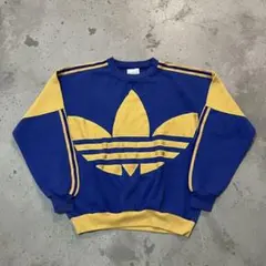 adidas 80s ヴィンテージ トレフォイル　ロゴ　スウェット