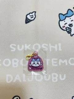 ◎ハチワレ◎ ちいかわ てんし♡あくま ミニラメアクリルチャーム