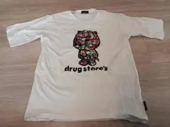 drug store's 半袖Tシャツ ホワイト キャラクターのサムネイル