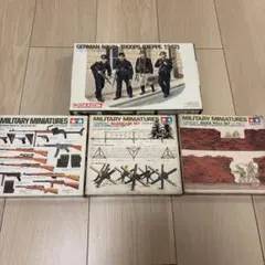 【1/35ドイツ軍】最前線防衛陣地・市街戦ジオラマ4箱セット バリケード小火器のサムネイル