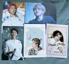 BTS ジミン 大判ポストカード5枚セット バンタン 防弾少年団