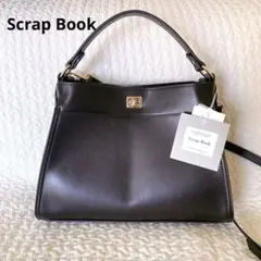 Scrap Book 金具ボストン　バッグ　ショルダー　新品　タグ付き