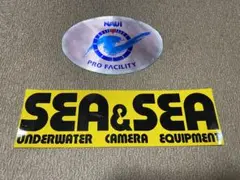 シー&シー SEA&SEA ナウイ NAUI ステッカー