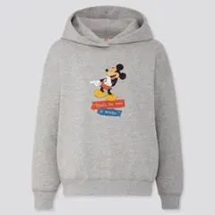E1706 UNIQLO ディズニー　コラボ　スウェット　パーカー　プルオーバー