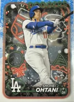☀️大谷翔平 2024 topps holiday ロサンゼルス・ドジャース