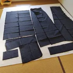 かすり 絣 古布 反物 リメイク素材のサムネイル