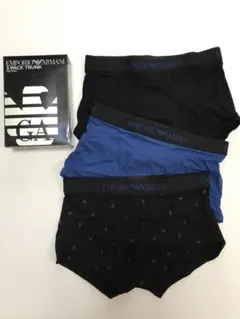 【新品】EMPORIOARMANI エンポリオアルマーニ ボクサーパンツ 3枚組のサムネイル