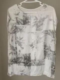 ZARA MAN デニムコットン Tシャツ Sサイズ