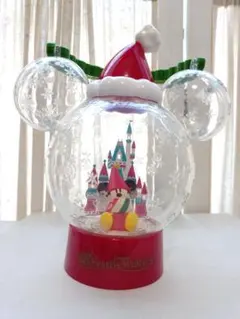 ミッキーマウスリルリンリン スノードームライト クリスマス