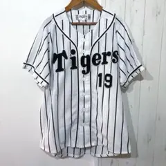 送料込み！MIZUNO 阪神タイガース 藤浪 19 ユニフォーム サイズM