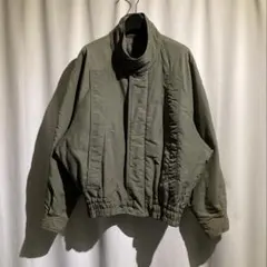 90's【vintage】 ボンバージャケット　カーキ　scovill