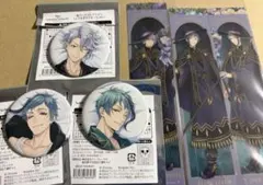 ツイステ 寮服缶バッジ 箔押しビッグクリアカード フロイド - メルカリ