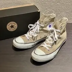 CONVERSE コンバース ALL STAR スニーカー ベージュ 24.5