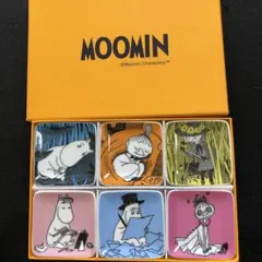 ムーミンキャラクター皿 6枚セット