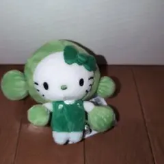 【最安値】万博　日本館　Algae マスコット　キティ　ぬいぐるみ　藻　サンリオ