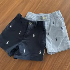 Ralph Lauren 12M ショーツ 2点セット
