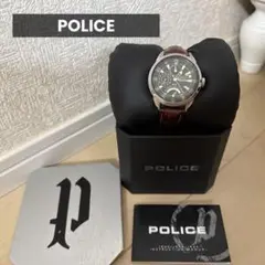 POLICE ポリス 腕時計 本革 ベルト