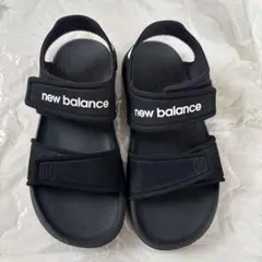New Balance サンダル ブラック 18cmのサムネイル