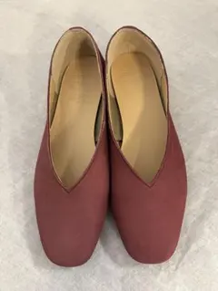 ⭐️あしながおじさん フラットパンプス フラットシューズ 23cm