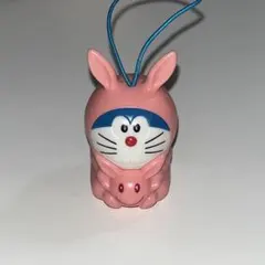 ドラえもん 映画 月面探査記 ウサギ耳 ストラップ ピンク - メルカリ