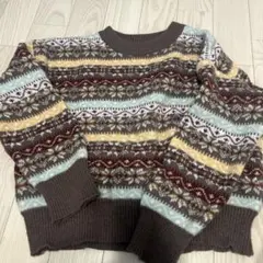 ビンテージ　古着　ニット