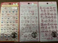 ボンボンドロップシールサンリオ　ミニ　３種類