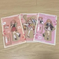 ホロライブ　さくらみこ　スシロー　アクリルスタンド3点