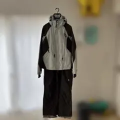 NFA スノーボードウェア 女性用 上下セット　アイスブルー/ダークグレー