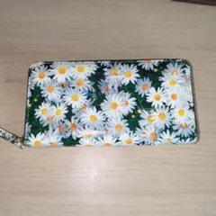Kate Spade ケイトスペード デイジー柄 長財布 フルジップ