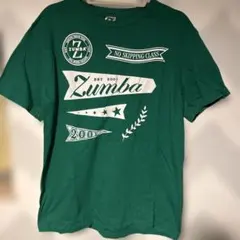 Zumba Tシャツ 緑色 ワンサイズ