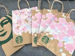 スタバ★紙袋★ショップ袋★2022 2021さくら&ノーマル