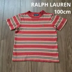 【RALPH LAUREN】 半袖 トップス Tシャツ ポニー ボーダーのサムネイル