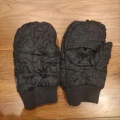 BREEZE アパサンド キルティング手袋 ミトン型 星柄 指だし可能