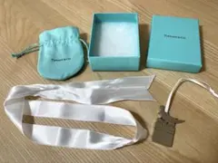 TIFFANY&CO. ティファニー　ネックレス用ボックス　空箱　チャーム付き