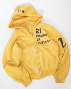 70s russell athletic ジップフーディ　USA製　ラッセル