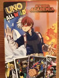 海外マクドナルド UNO All Wild! My Hero Academia
